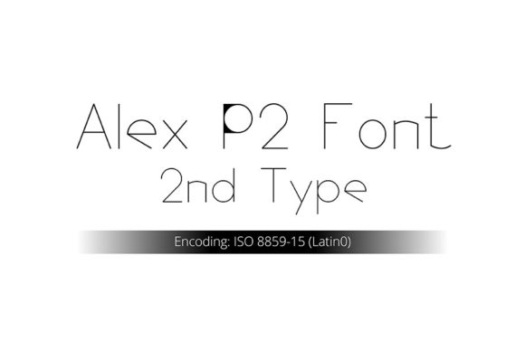 Alex P2 Font for Web Design