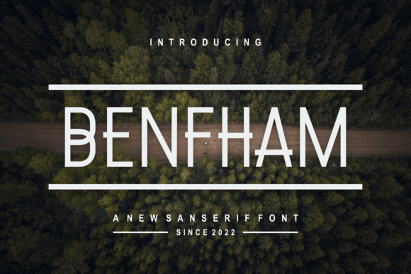 Benfham: A Modern Sans Serif That Just Works