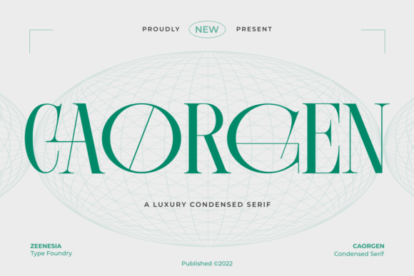 Caorgen: A Stylish Serif Font