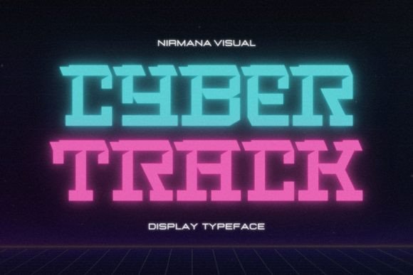 Cyber Track: A Bold Serif for Modern Campaigns