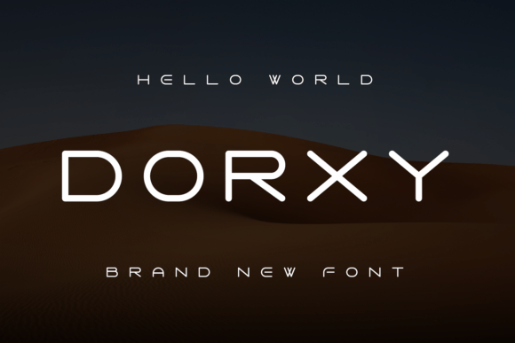 Dorxy: A Modern Sans Serif for Real Projects
