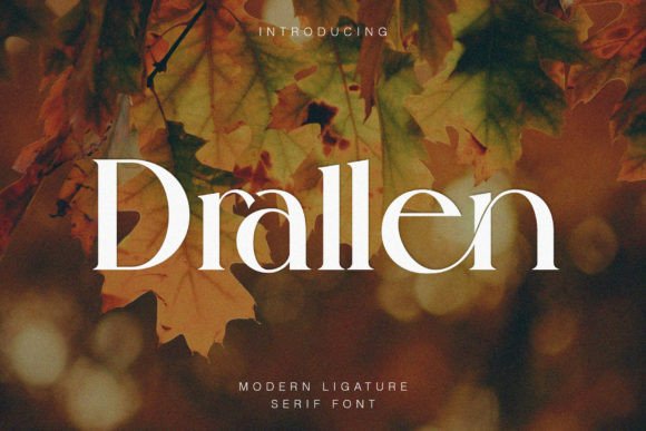 Drallen: A Font for Business Elegance