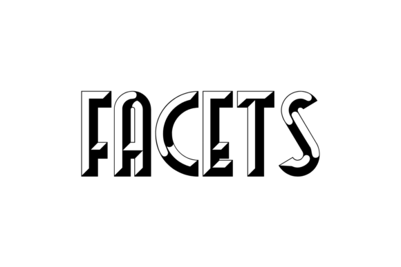 Facets: A Futuristic Font for Creative Makers
