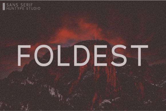 Foldest: A Font for Business Clarity