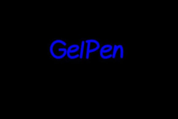 GelPen: A Handwritten Font for Editorial Design