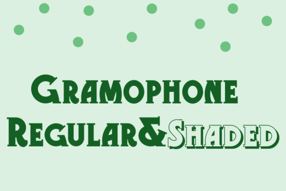 Gramophone: A Font for Polished Branding