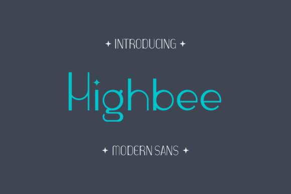 Highbee: A Modern Sans Serif for Editorial Design