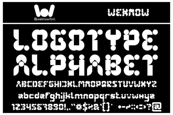 Logotype Alphabet: A Bold Font for Brand Impact
