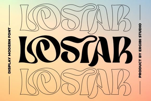 Lostar: A Bold Serif for Modern Design
