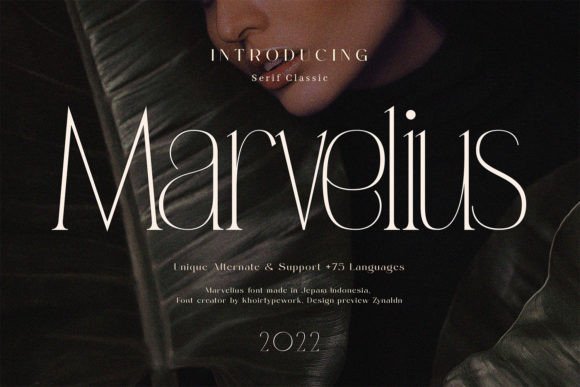Marvelius: A Stylish Serif Font for Business