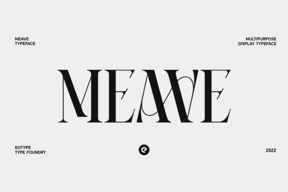 Meave: A Bold Serif for Impactful Campaigns