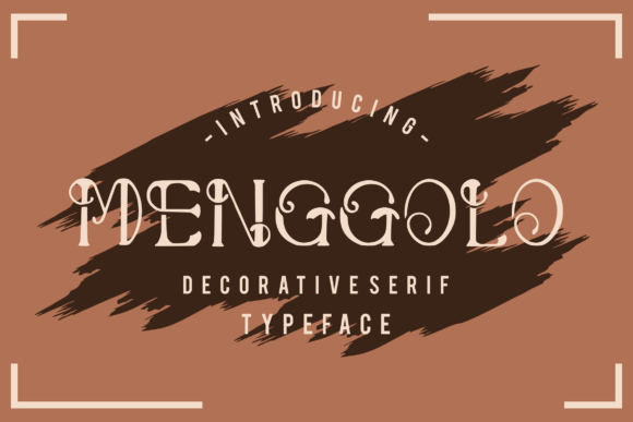 Menggolo: A Stylish Serif Font for Editorial Design