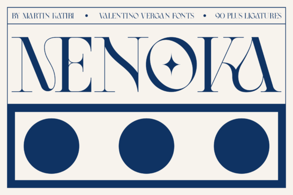 Menoka Font: Elegant Serif for Craft Projects