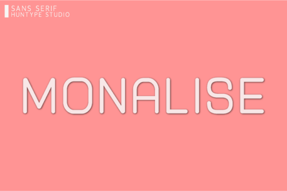 Monalise: A Modern Font for Campaigns