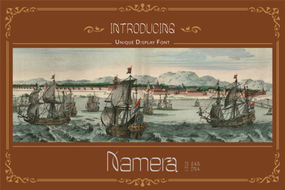 Namera: A Stylish Sans Serif Font