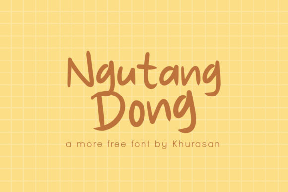 Ngutang Dong: A Font for Polished Branding