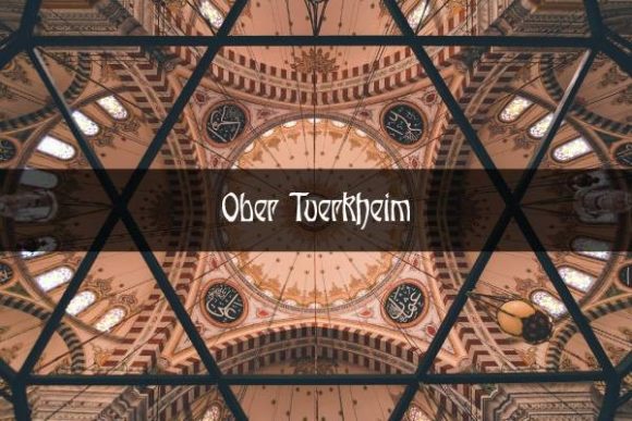 OberTuerkheim: A Modern Oriental Typeface