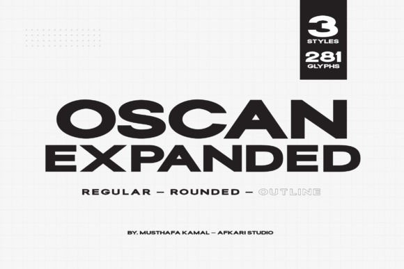 Oscan Expanded Font Review