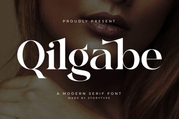 Qilgabe: A Thoughtful Serif Font for Calm, Confident Editorial Design
