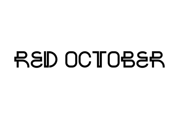 Red October Font for Web Design