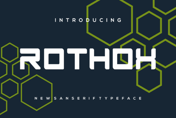 Rothox: A Futuristic Sans Serif for Modern Digital Brands