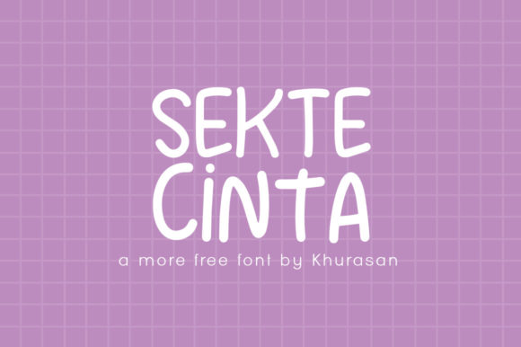 Sekte Cinta: A Fancy Font for Creative Projects
