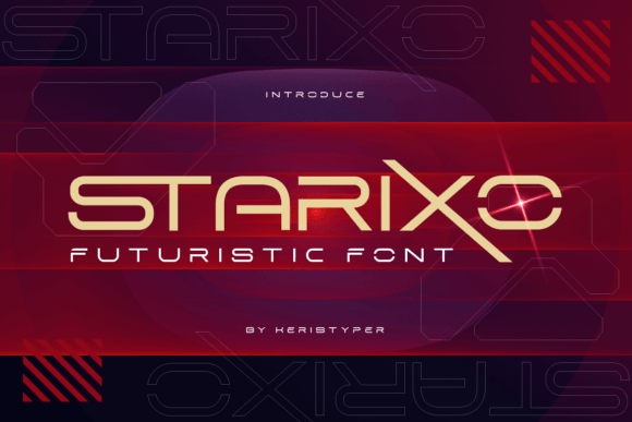 Starixo: A Modern Sans Serif Font for Digital Branding