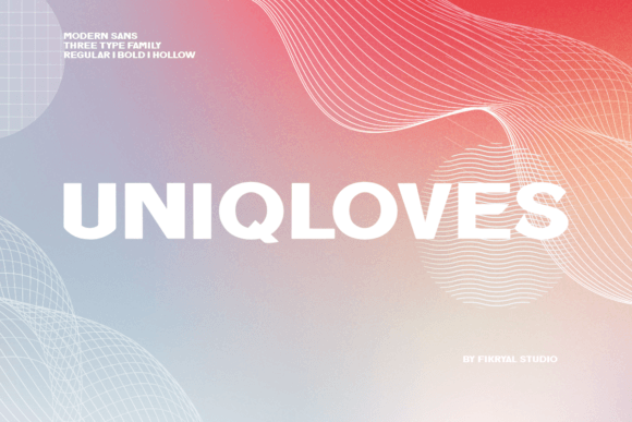 Uniqloves: A Modern Font for Creative Projects