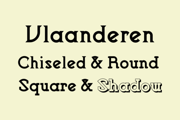 Vlaanderen: A Bold Font for Web Design