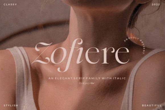 Zofiere: A Serif for Elegance